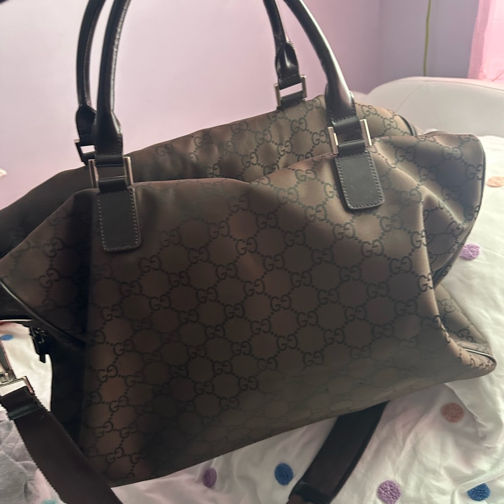 Gucci weekender 14x21 excellent condition gorgeous bag - Picture 8 of 9